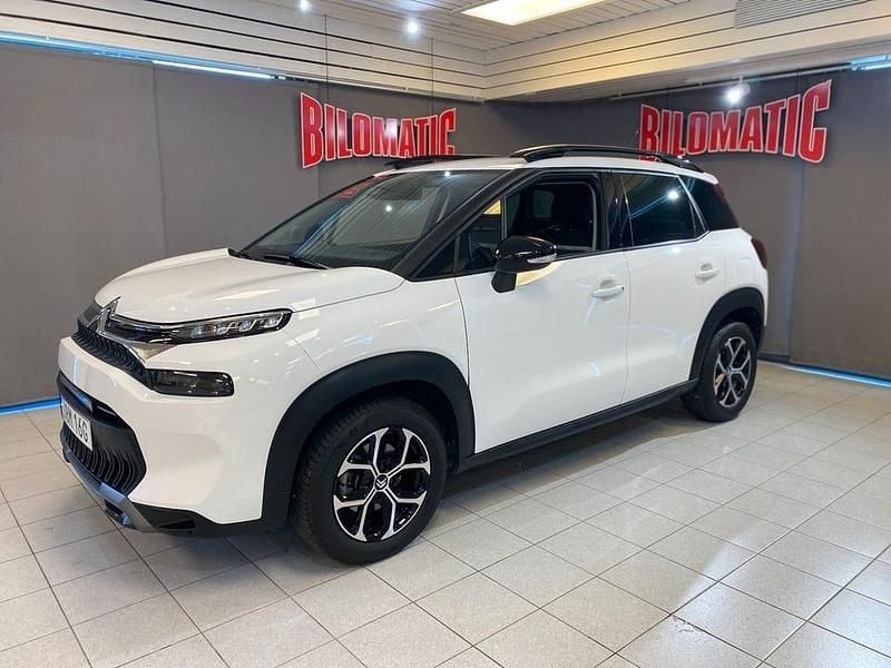 Vit Begagnad 2024 Citroën C3 Aircross Shine SUV | 209 000 kr (Marknadspris) - Bild 1/4
