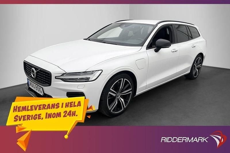 Vit Begagnad 2021 Volvo V60 R-Design Kombi | 359 800 kr - Bild 1/3
