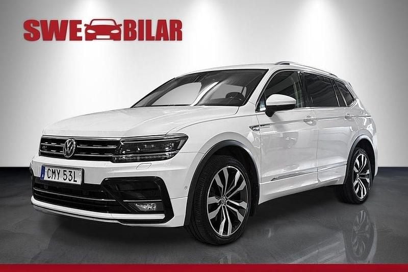 Begagnad VW Tiguan Allspace GT 190 HK (139 kW) 2018 Vit SUV