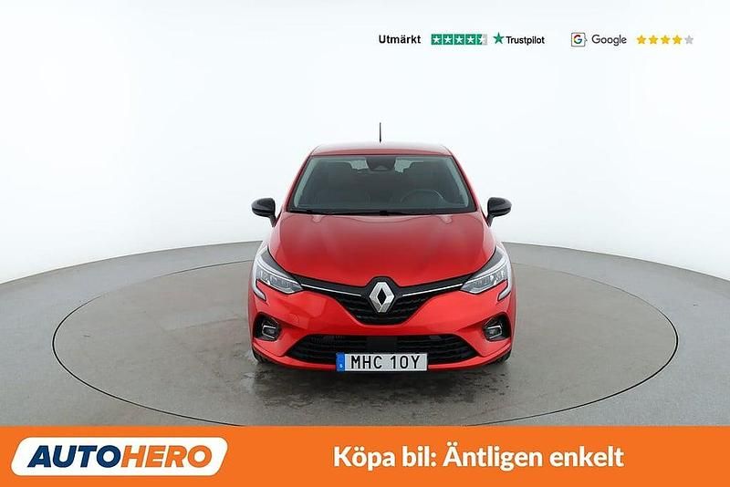 Begagnad Renault Clio V Intens 101 HK (74 kW) 2019 Röd Halvkombi