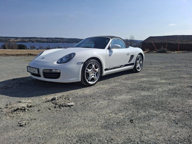 Vit Begagnad 2007 Porsche Boxster S Cab | 290 000 kr (Marknadspris) - Bild 1/4
