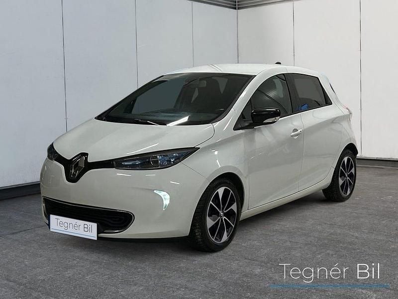 Begagnad Renault Zoe 67 kW (92 HK) 2017 Vit Halvkombi