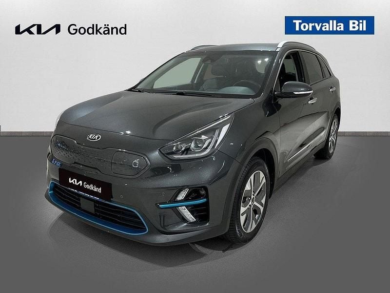 Grå Begagnad 2021 Kia e-Niro Advance SUV | 269 900 kr (Marknadspris) - Bild 1/3