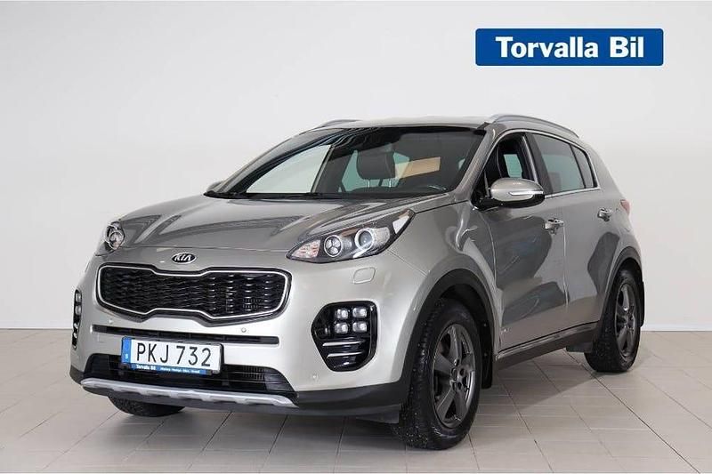Grå Begagnad 2017 Kia Sportage GT-Line SUV | 179 900 kr (Superpris) - Bild 1/4