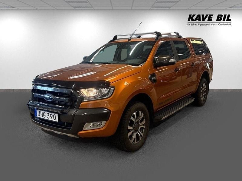 Orange Begagnad 2017 Ford Ranger Pickup | 319 900 kr (Marknadspris) - Bild 1/4