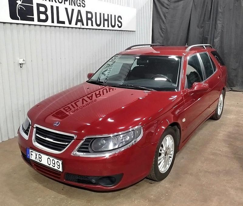 Begagnad Saab 9-5 185 HK (136 kW) 2007 Röd Kombi