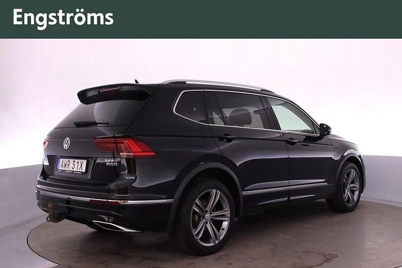 Begagnad VW Tiguan Allspace R-line 190 HK (139 kW) 2018 Svart SUV