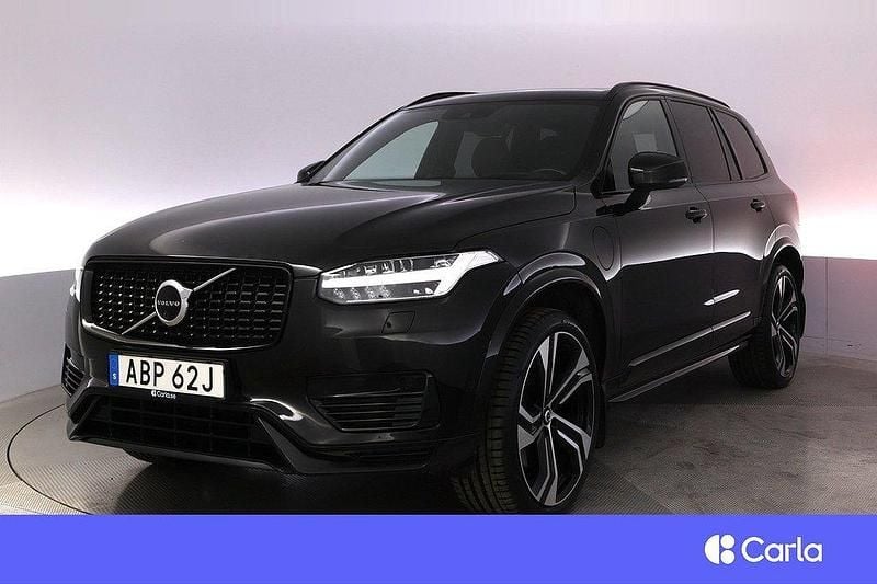 Svart Begagnad 2021 Volvo XC90 R-Design SUV | 597 900 kr (Marknadspris) - Bild 1/4