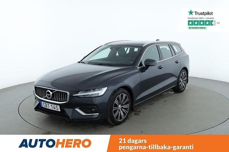 Grå Begagnad 2020 Volvo V60 Inscription Kombi | 303 000 kr (Lite dyr) - Bild 1/4