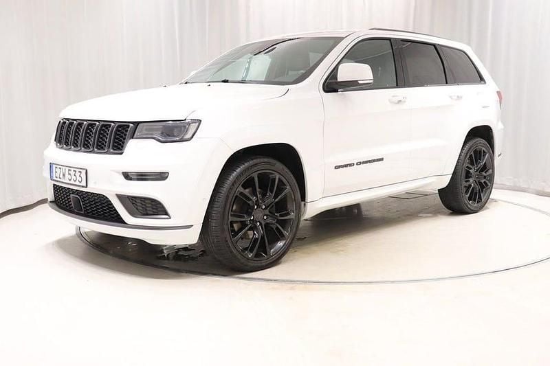 Vit Begagnad 2018 Jeep Grand Cherokee SUV | 299 800 kr (Marknadspris) - Bild 1/4