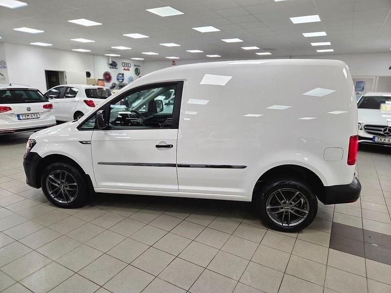Begagnad VW Caddy 150 HK (110 kW) 2018 Vit Minibuss