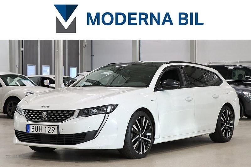 Vit Begagnad 2021 Peugeot 508 Business-Line Kombi | 229 900 kr - Bild 1/4