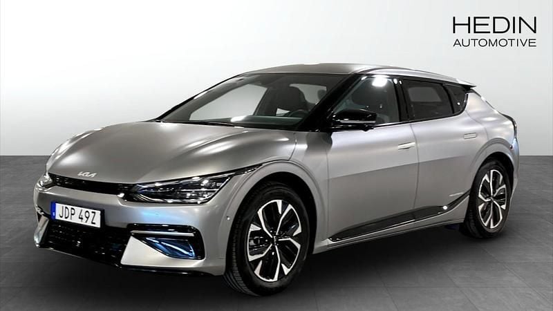 Grå (grey) Begagnad 2022 Kia EV6 GT-Line SUV | 479 900 kr (Marknadspris) - Bild 1/4