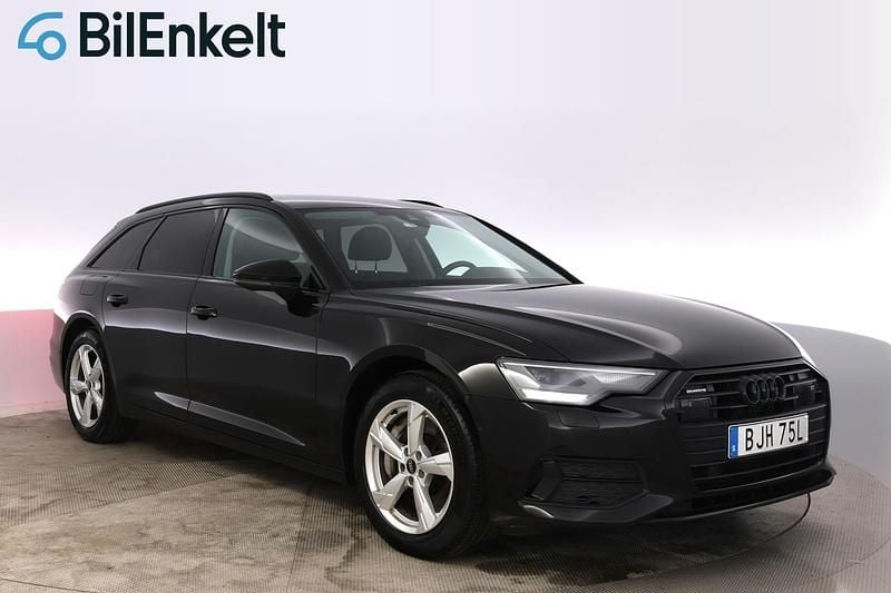 Svart Begagnad 2022 Audi A6 Sport Kombi | 324 900 kr (Superpris) - Bild 1/4