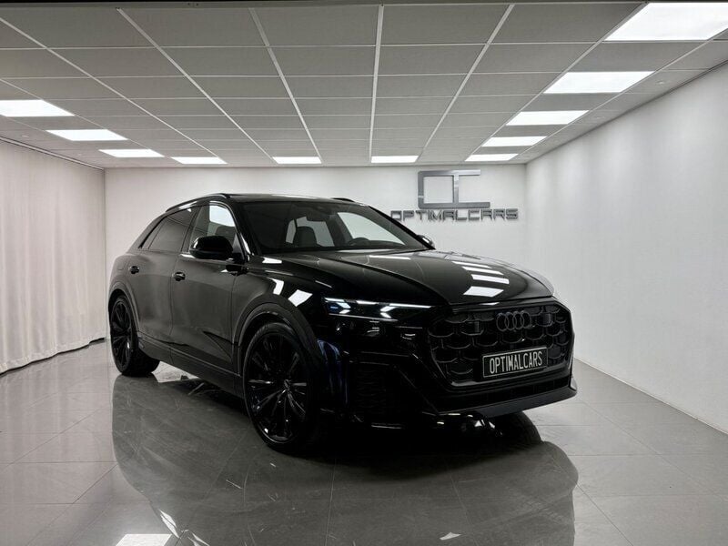 Svart Ny 2024 Audi Q8 S-Line SUV | 1 179 900 kr (Dyr) - Bild 1/4