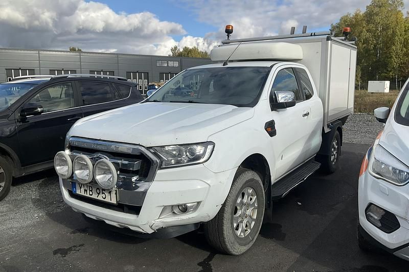 Vit Begagnad 2018 Ford Ranger Pickup | 99 000 kr - Bild 1/4