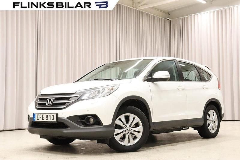 Vit Begagnad 2014 Honda CR-V SUV | 79 800 kr (Bra pris) - Bild 1/4