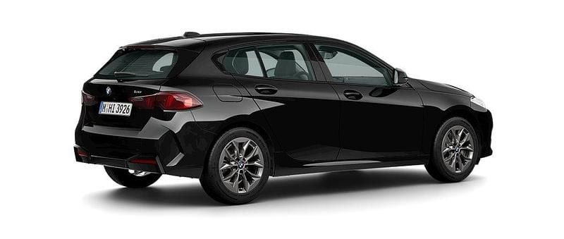 Svart Ny 2025 BMW 120 Halvkombi | 387 600 kr - Bild 1/2