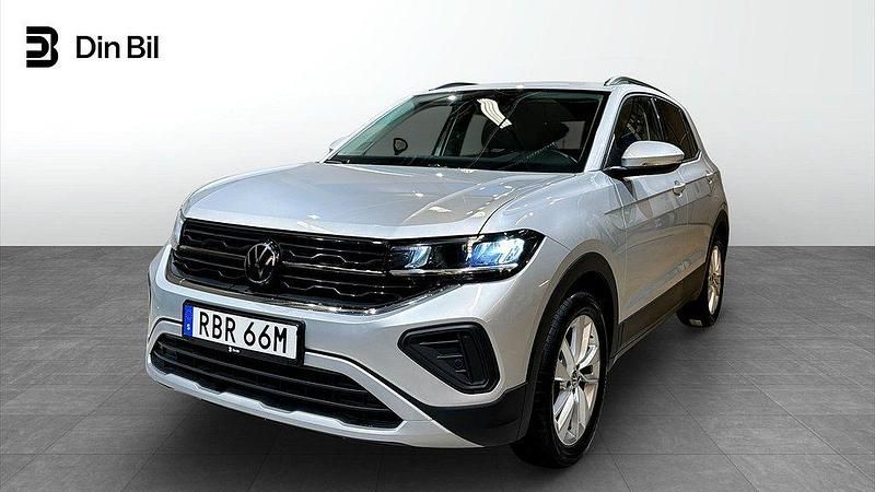 Silver Begagnad 2024 VW T-Cross Life SUV | 259 900 kr (Marknadspris) - Bild 1/4
