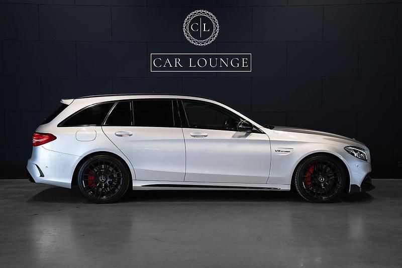 Begagnad Mercedes C63S AMG 510 HK (375 kW) 2016 Iridiumsilver metallic Kombi