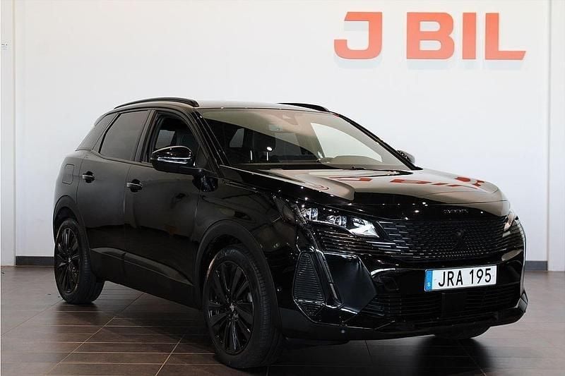 Svart Begagnad 2023 Peugeot 3008 GTi SUV | 269 900 kr (Bra pris) - Bild 1/4