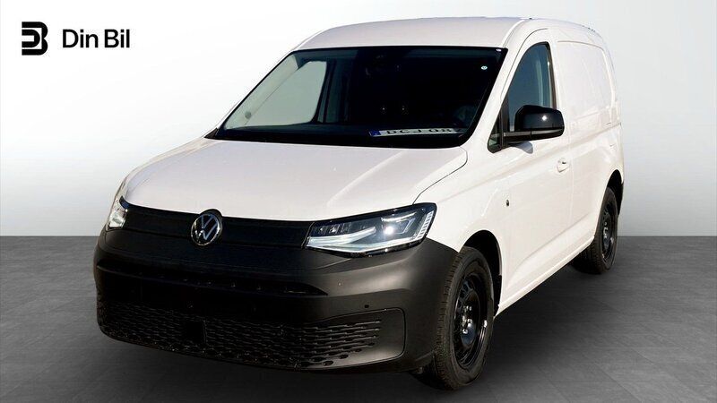 Vit (candyvit) Ny 2025 VW Caddy Minibuss | 412 125 kr (Marknadspris) - Bild 1/4
