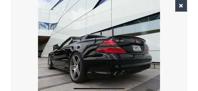 Svart Begagnad 2005 Mercedes SL55 AMG AMG Cab | 319 000 kr - Bild 1/4