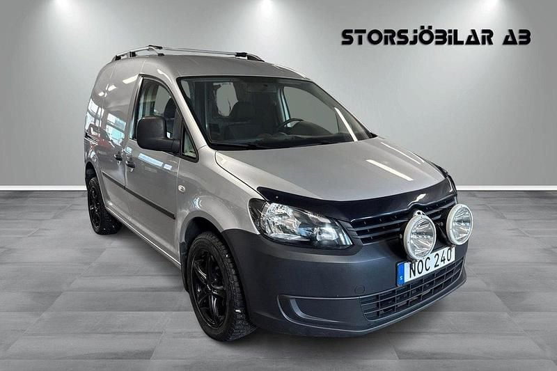 Silver Begagnad 2014 VW Caddy Minibuss | 119 000 kr (Dyr) - Bild 1/4