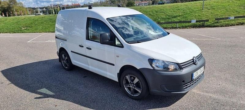Vit Begagnad 2011 VW Caddy Minibuss | 55 000 kr (Marknadspris) - Bild 1/4