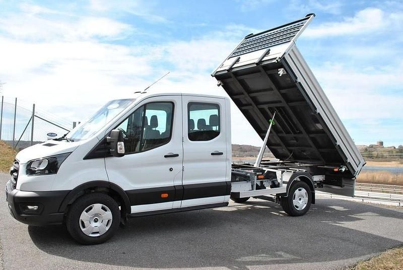 Ny Ford Transit 165 HK (121 kW) 2025 Vit Pickup