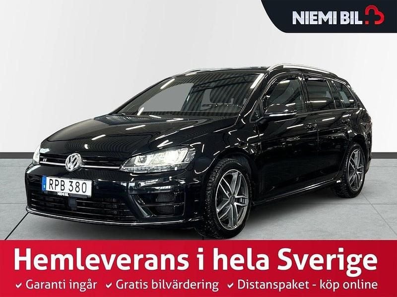 Svart Begagnad 2016 VW Golf VII R Kombi | 224 900 kr (Marknadspris) - Bild 1/3