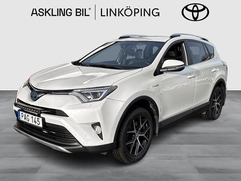 Vit Begagnad 2016 Toyota RAV4 Hybrid SUV | 219 000 kr (Lite dyr) - Bild 1/3