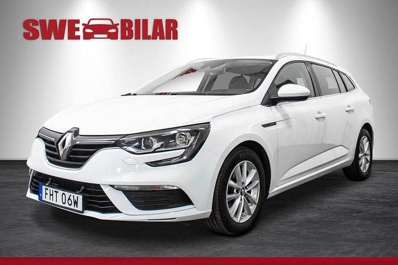 Vit Begagnad 2019 Renault Mégane GrandTour Kombi | 109 900 kr (Bra pris) - Bild 1/4