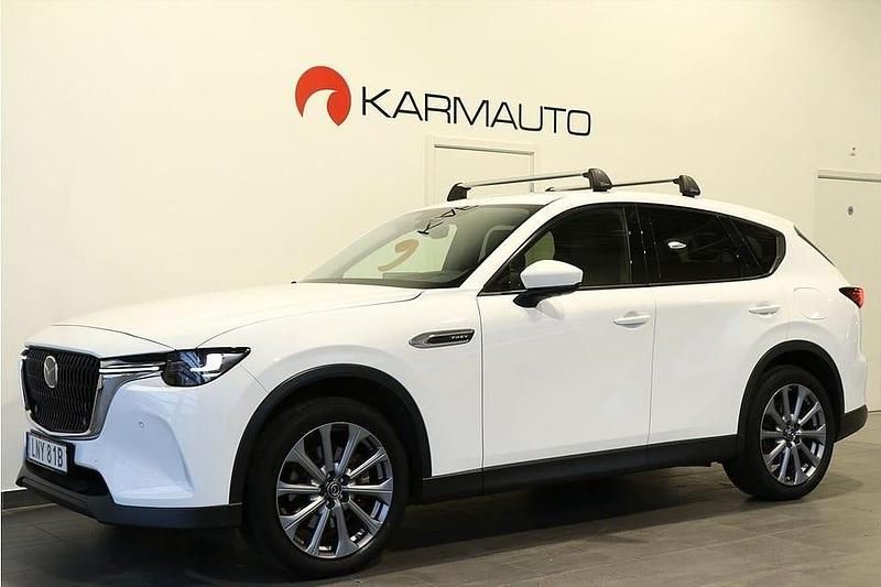 Vit Begagnad 2022 Mazda CX-60 Exclusive-Line SUV | 349 900 kr (Dyr) - Bild 1/4