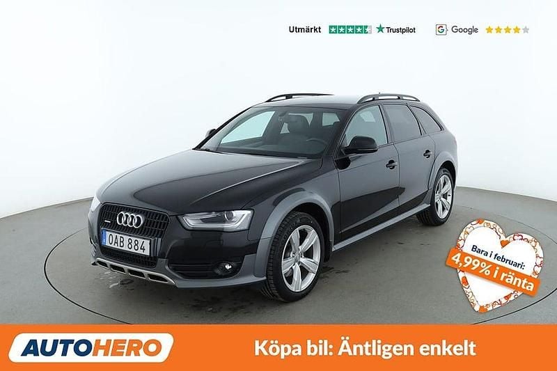 Svart Begagnad 2014 Audi A4 Allroad Proline Kombi | 134 000 kr (Marknadspris) - Bild 1/4