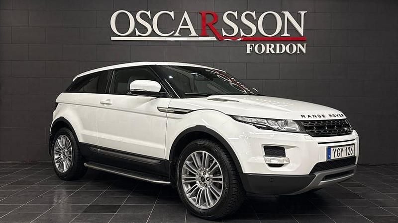 Begagnad Land Rover Range Rover evoque Dynamic 152 HK (111 kW) 2013 Vit SUV