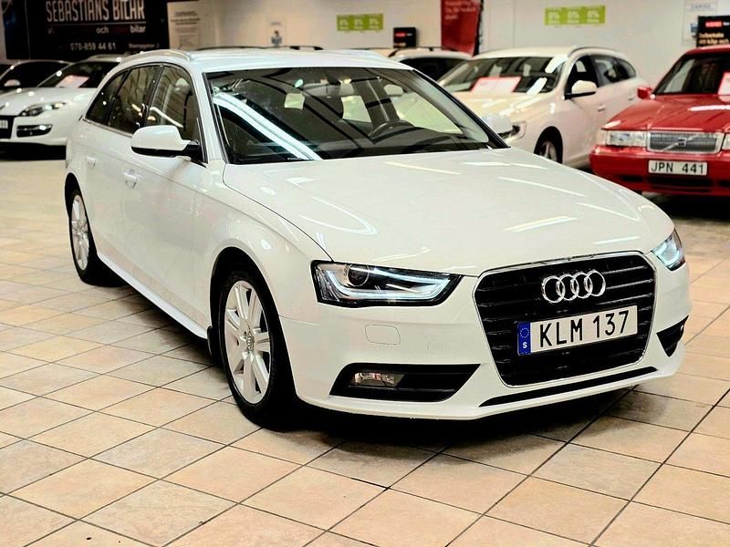 Vit Begagnad 2014 Audi A4 Kombi | 114 900 kr (Marknadspris) - Bild 1/4