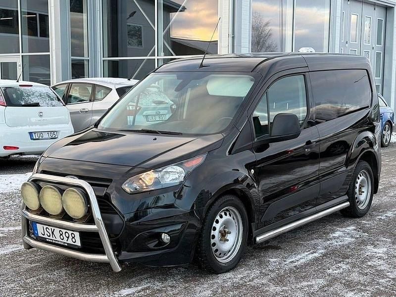 Svart Begagnad 2017 Ford Transit Connect Minibuss | 109 800 kr (Superpris) - Bild 1/4