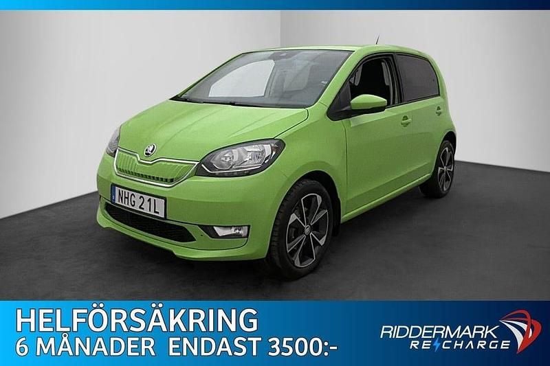 Begagnad Skoda Citigo-e IV 61 kW (83 HK) 2020 Grön Halvkombi