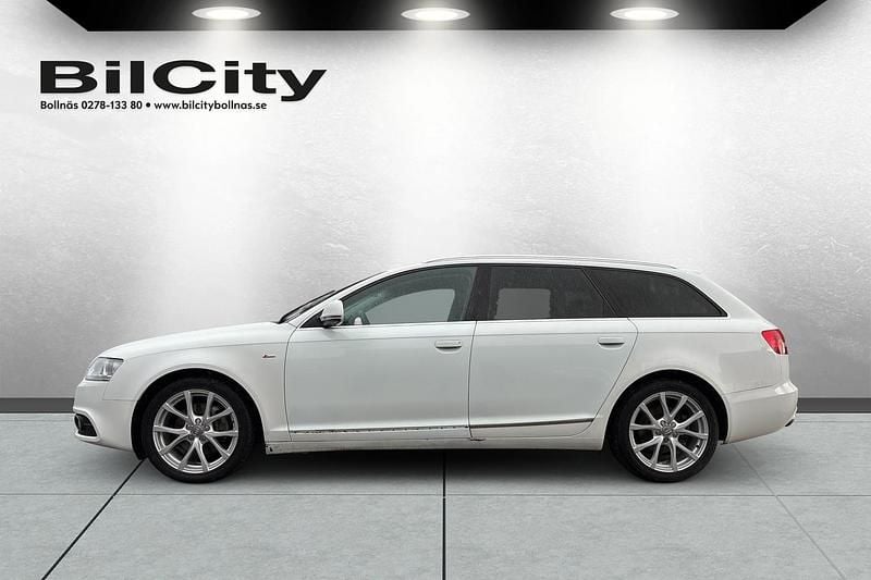 Begagnad Audi A6 S-Line 171 HK (125 kW) 2010 Vit Kombi