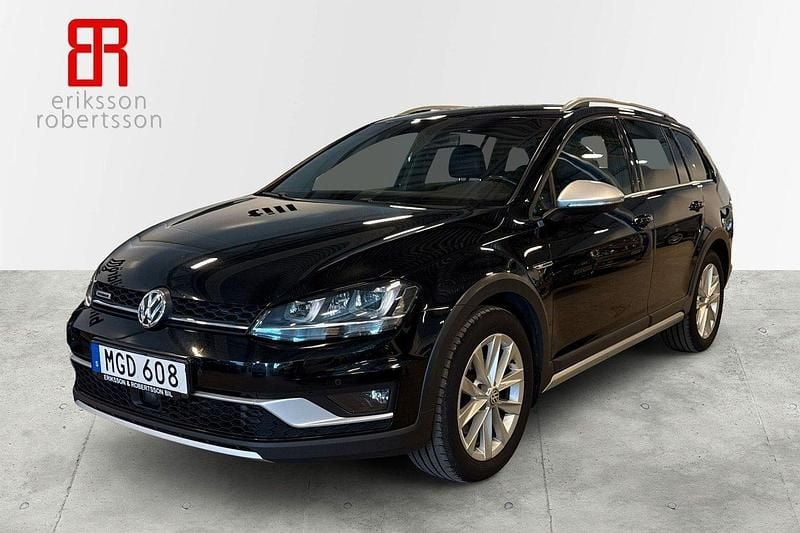 Svart Begagnad 2016 VW Golf Alltrack Kombi | 179 900 kr (Marknadspris) - Bild 1/4