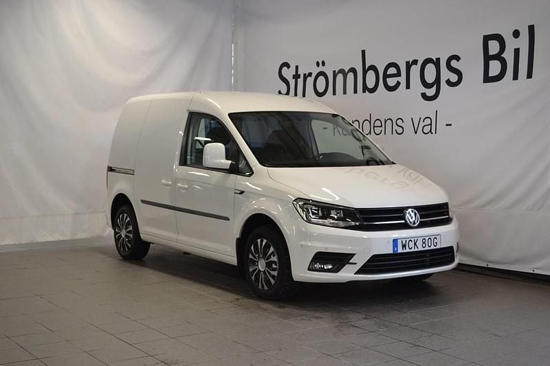 Begagnad VW Caddy 2020 Vit Minibuss