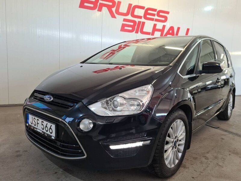Svart Begagnad 2014 Ford S-MAX S Minibuss | 149 900 kr (Lite dyr) - Bild 1/4
