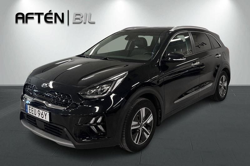 Svart Begagnad 2020 Kia Niro 2 SUV | 194 900 kr (Marknadspris) - Bild 1/3