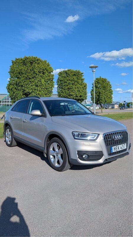Brun Begagnad 2014 Audi Q3 Comfort SUV | 165 000 kr (Marknadspris) - Bild 1/4