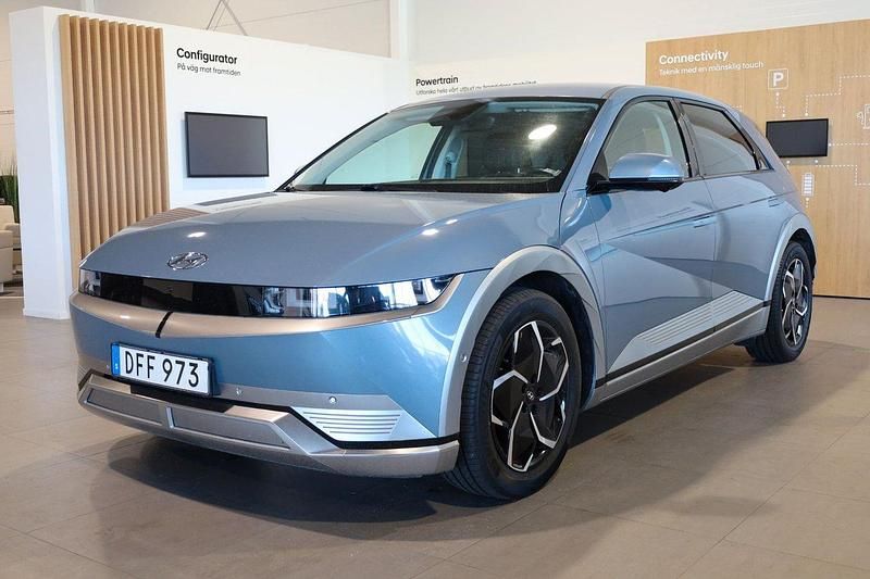 Blå Begagnad 2022 Hyundai Ioniq 5 Advanced SUV | 399 900 kr (Bra pris) - Bild 1/3