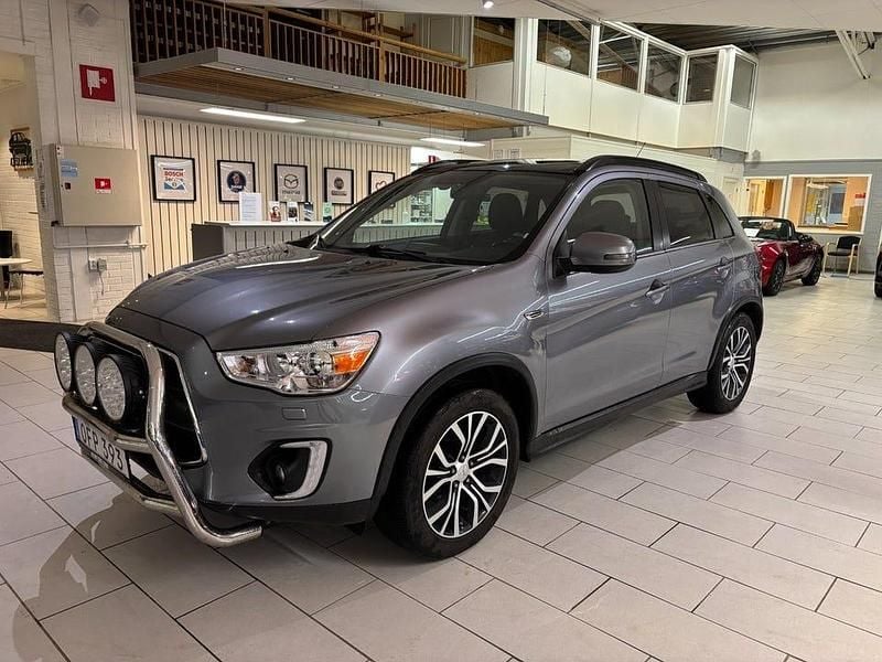 Grå Begagnad 2016 Mitsubishi ASX Plus SUV | 149 500 kr (Marknadspris) - Bild 1/4