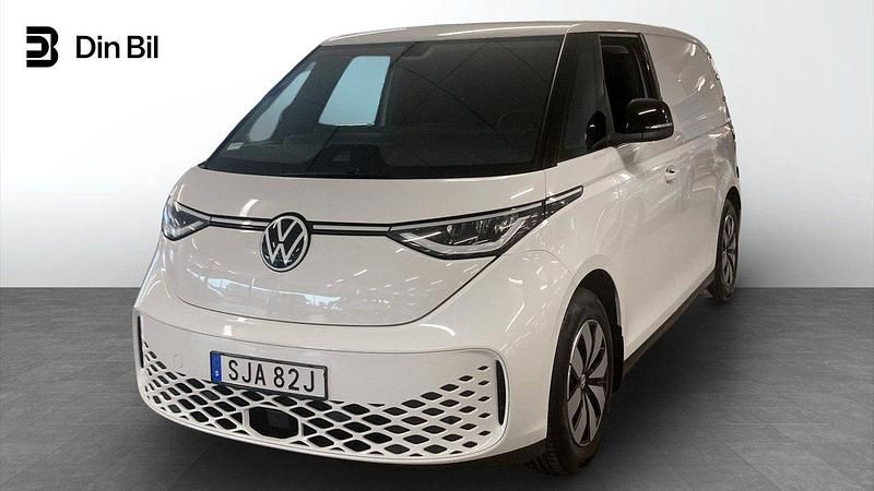 Vit (candyvit) Begagnad 2024 VW ID. Buzz Van | 539 000 kr (Superpris) - Bild 1/4