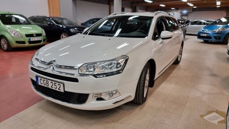 Vit Begagnad 2014 Citroën C5 Kombi | 89 900 kr (Dyr) - Bild 1/4