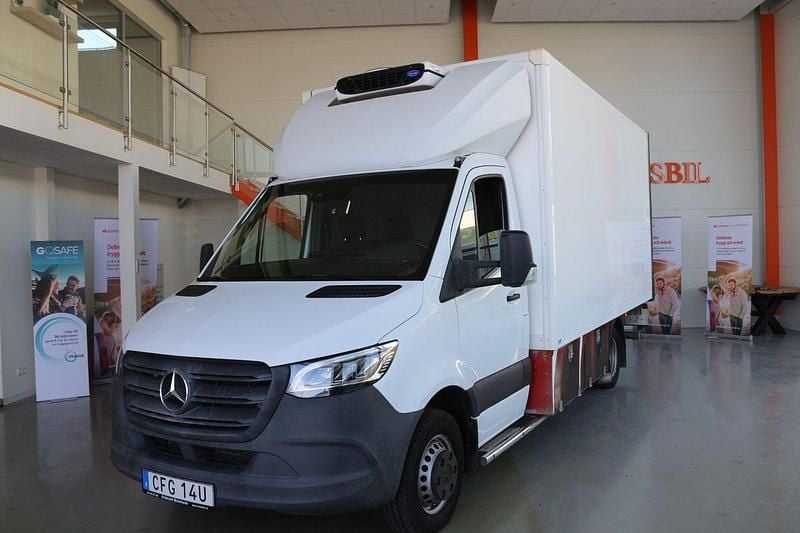 Vit Begagnad 2019 Mercedes Sprinter Van | 536 250 kr - Bild 1/4